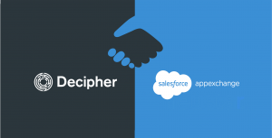 Read more about the article Decipher Partners with Salesforce and Launches New App in AppExchange